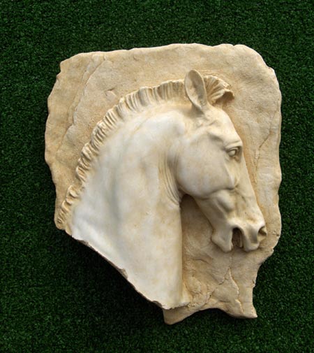 Parthenon Horse Head Plaque (left)2