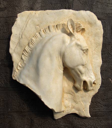 Parthenon Horse Head Plaque