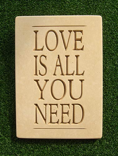 Love is All Plaque