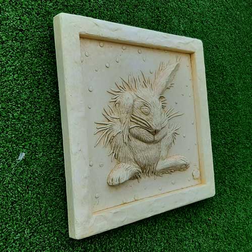 Spring Hare Plaque
