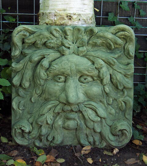 Green Man Large Plaque