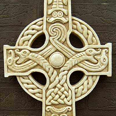 Celtic Cross Zoomorphic