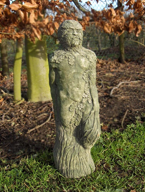 Green Man Standing