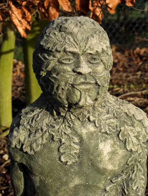 Green Man Standing