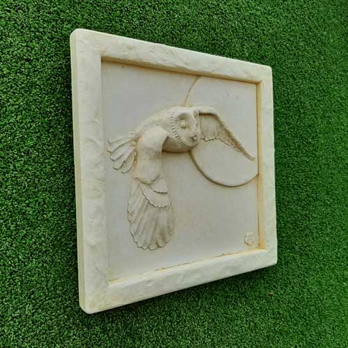 Owl & Moon Plaque